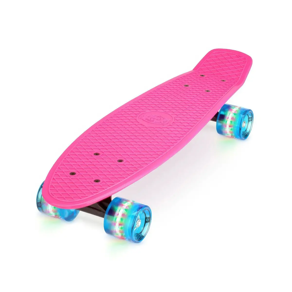 Xootz 22-Inch Mini Cruiser Skateboard - Pink 1