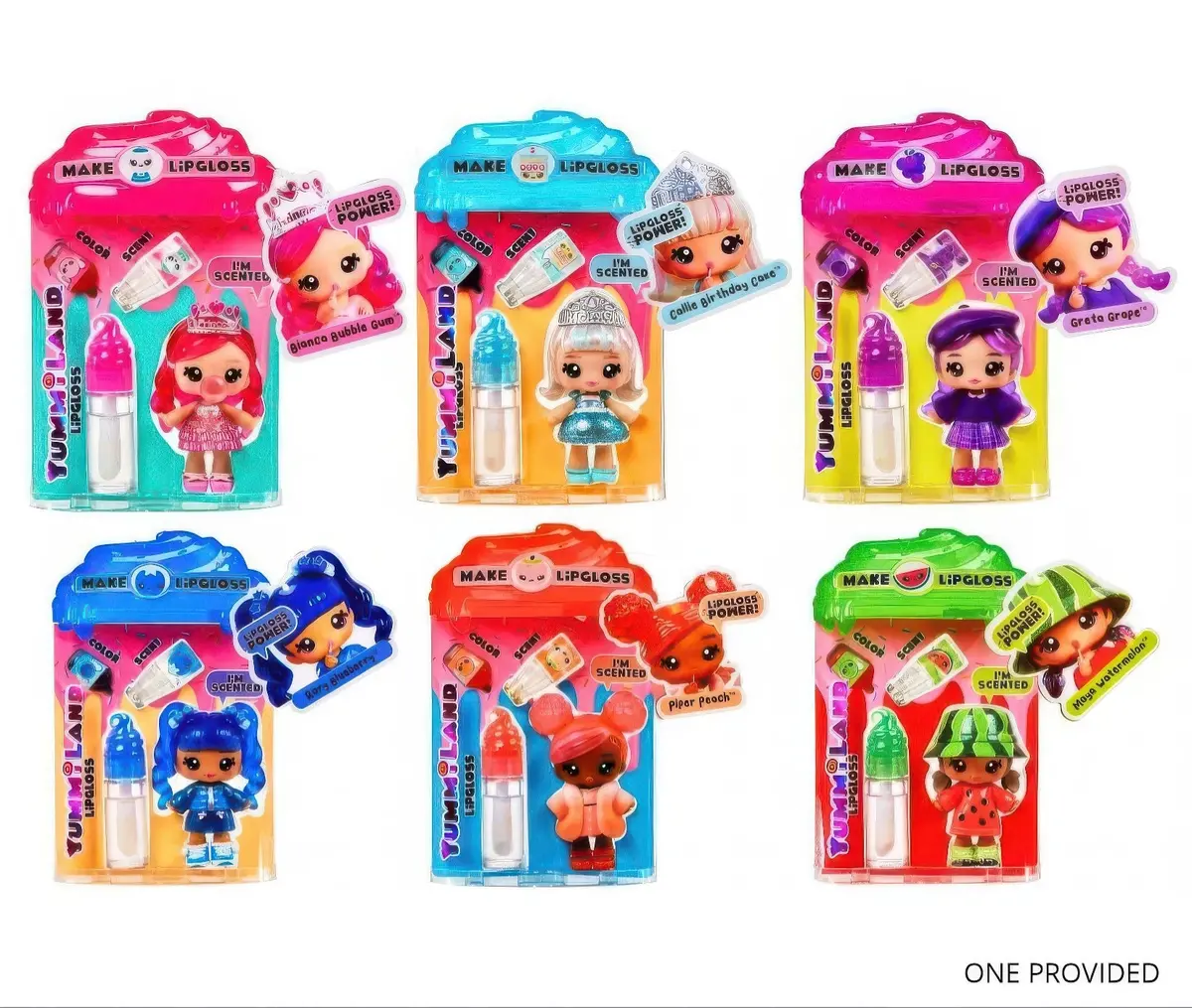 Yummiland Lip Gloss Doll Series 2 + Mystery Chase - Assorted 1