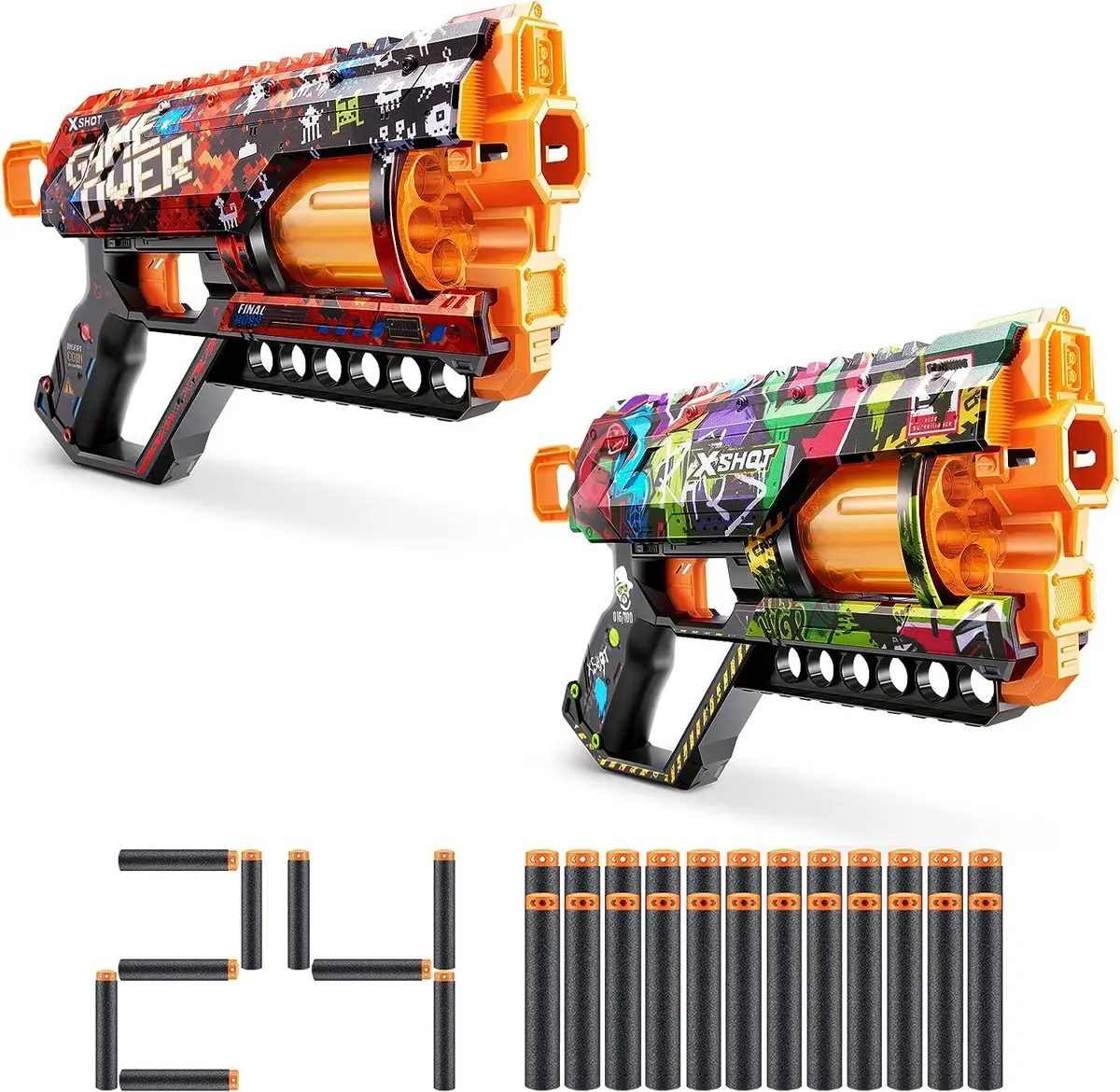 Zuru X-Shot Skins Griefer Foam Dart Blaster 1
