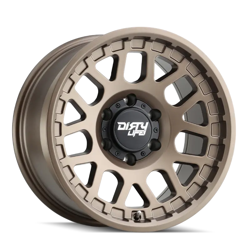 Dirty Life Mesa Forged Alloy Wheel – 17X9 Inches, 5X150 Bolt Pattern, 0Mm Offset, 110Mm Hub Bore, Dark Bronze 1