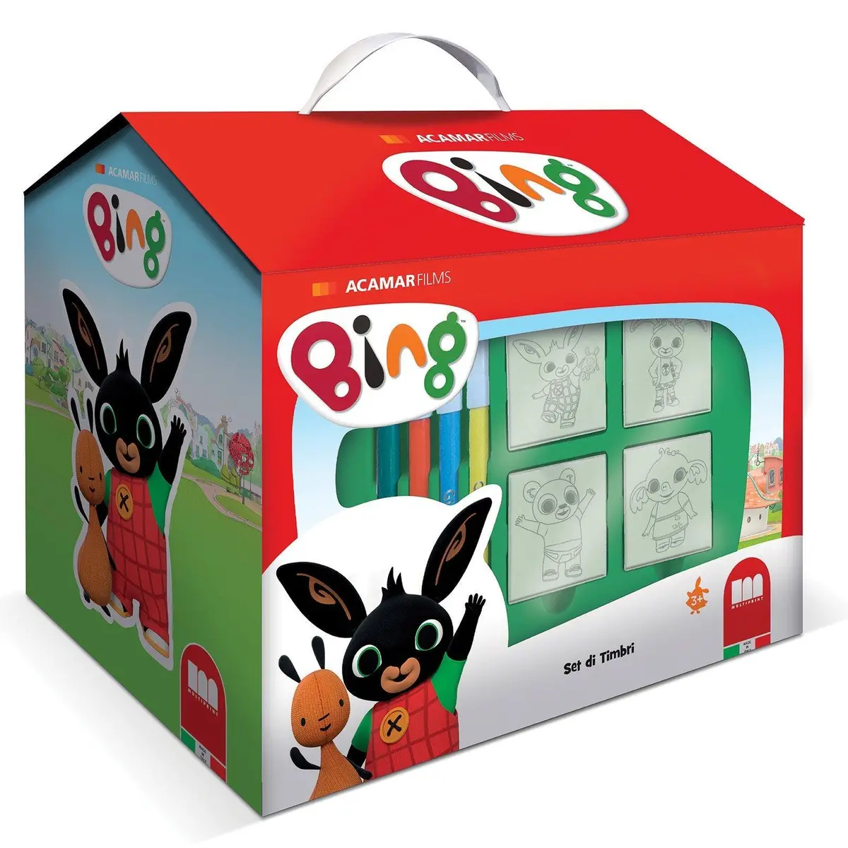 Acamar Films Bing House Colouring And Stamp Set 1