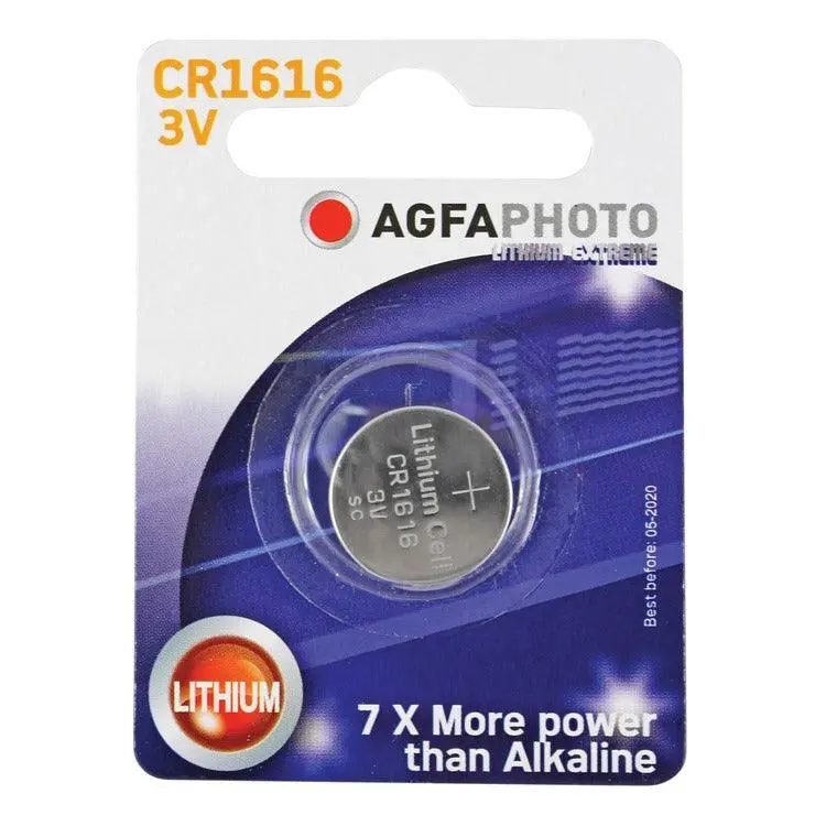 Agfaphoto Lithium 3V Button Cell Battery Cr1616 1
