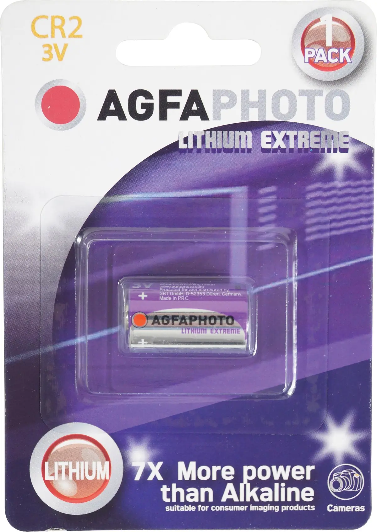 Agfaphoto Lithium Extreme Cell Cr2 Battery 1