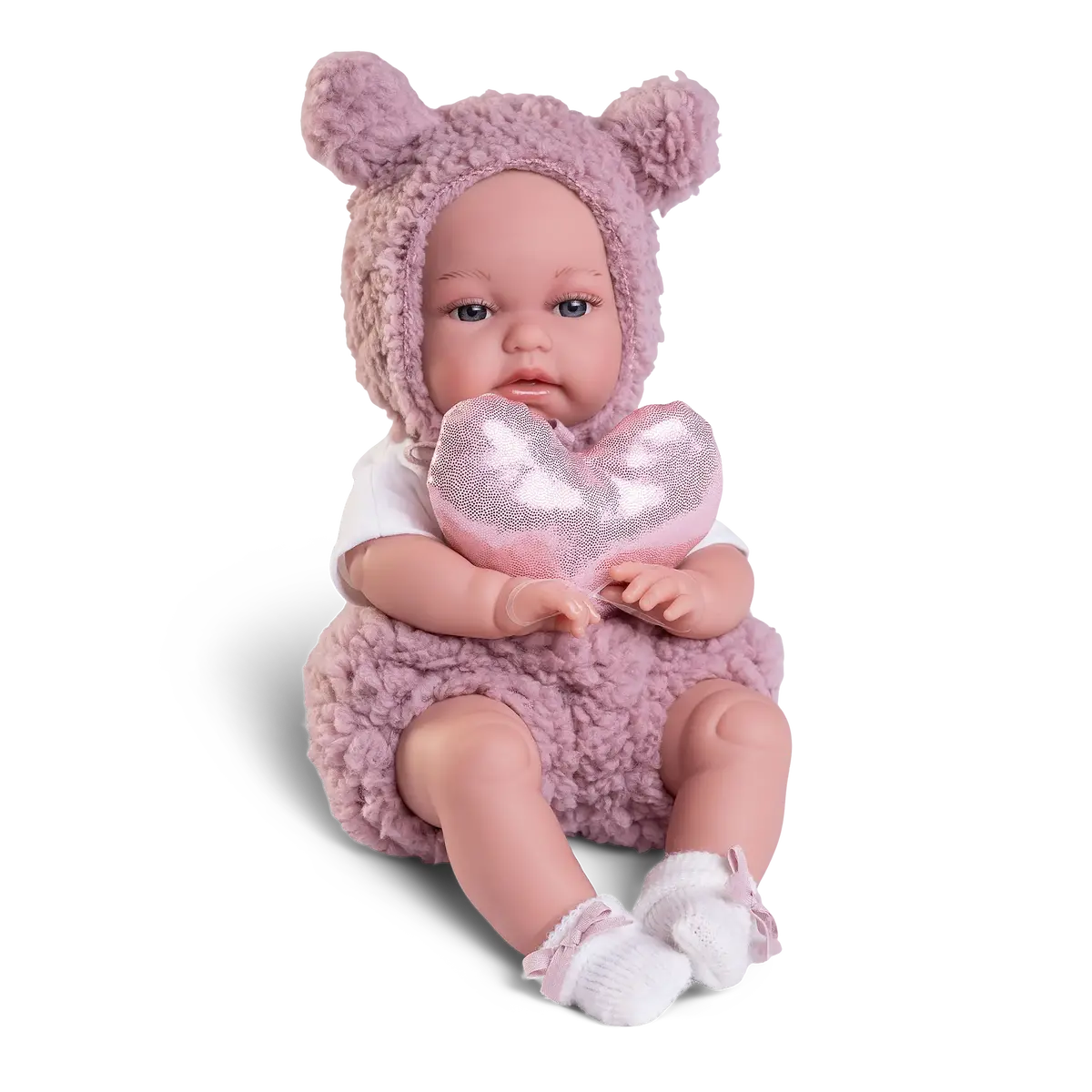 Antonio Juan 70361 Baby Toneta Posturitas Heart Doll 34Cm 2
