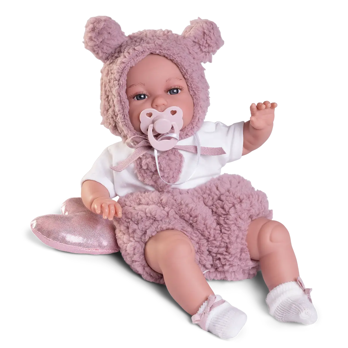 Antonio Juan 70361 Baby Toneta Posturitas Heart Doll 34Cm 1