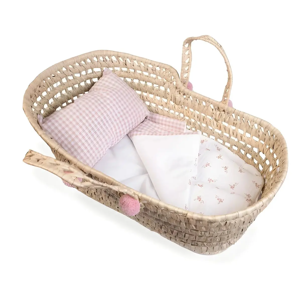 Antonio Juan Flowers And Vichy Doll Basket 1