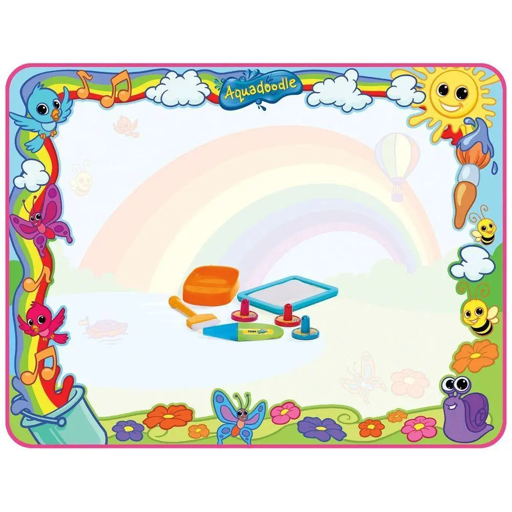 Aquadoodle Super Rainbow Deluxe Mat 1