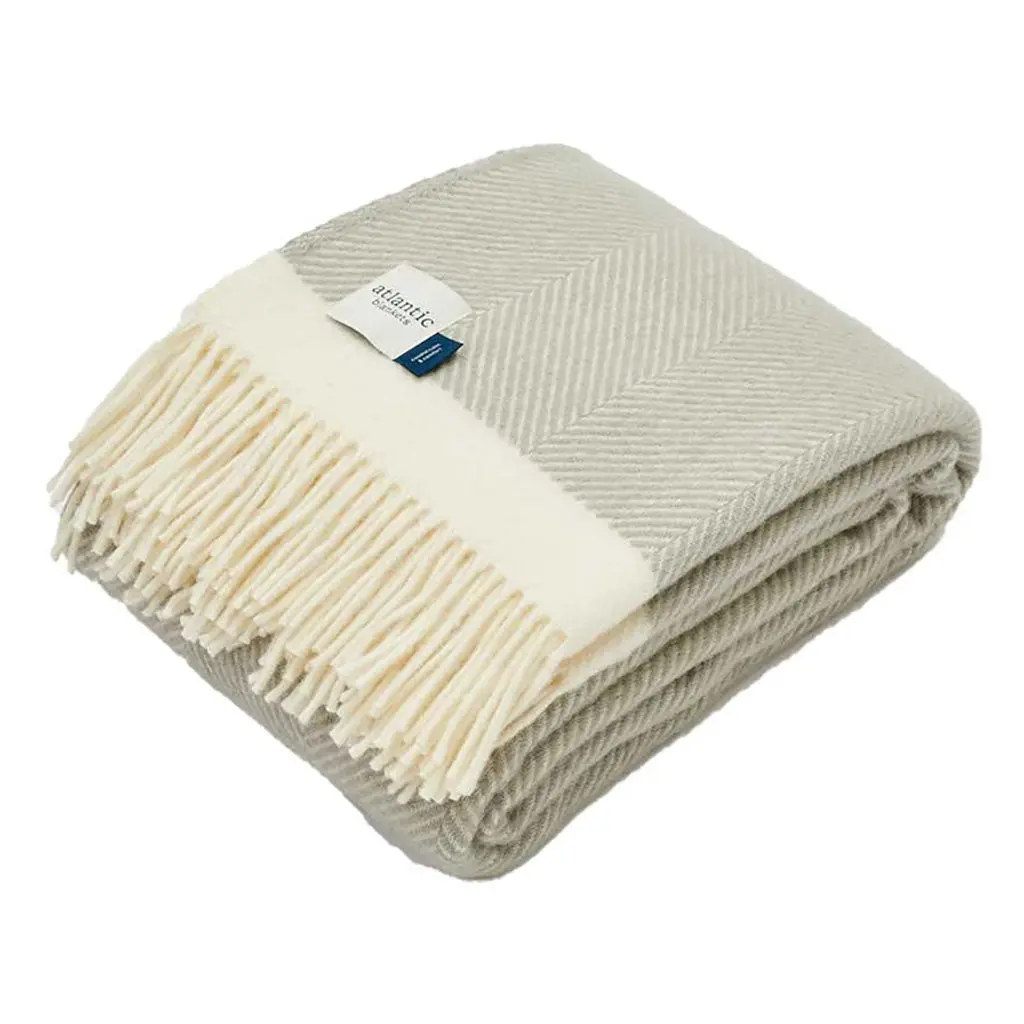 Herringbone Wool Blanket 1