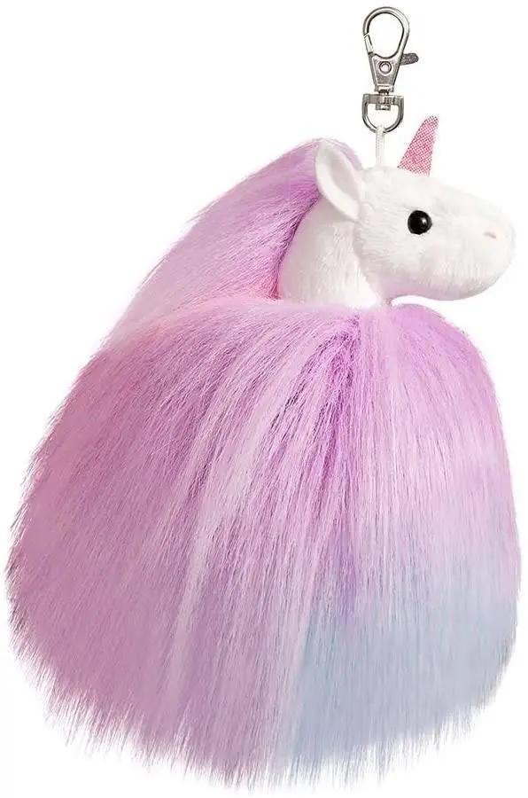 Aurora 60936 Sparkle Tales Fluffy Unicorn Keyclip 1