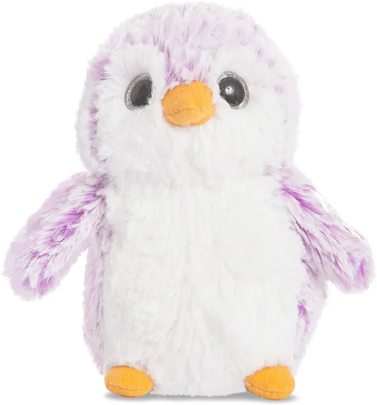 Aurora Pompom Penguin Plush 15Cm - Purple/White 1