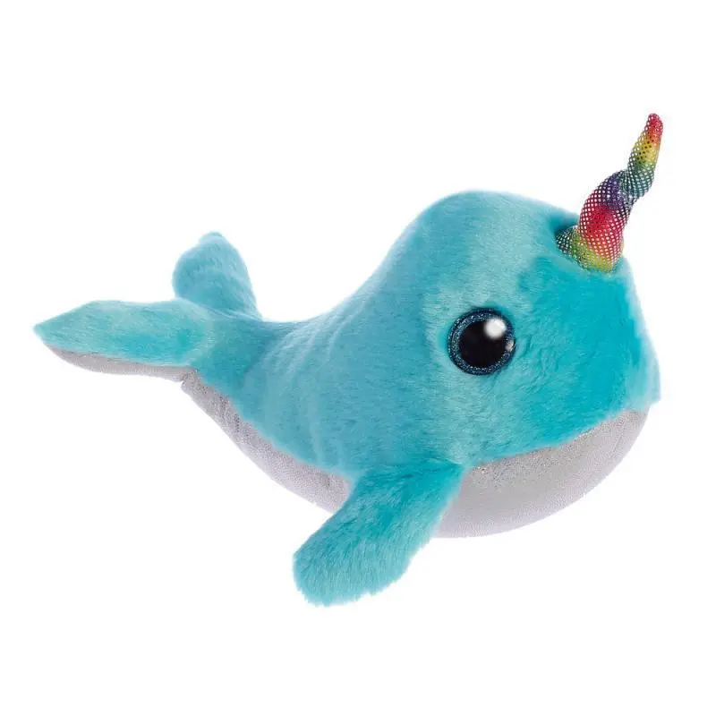 Aurora Coral Narwhal 17Cm Plush 1