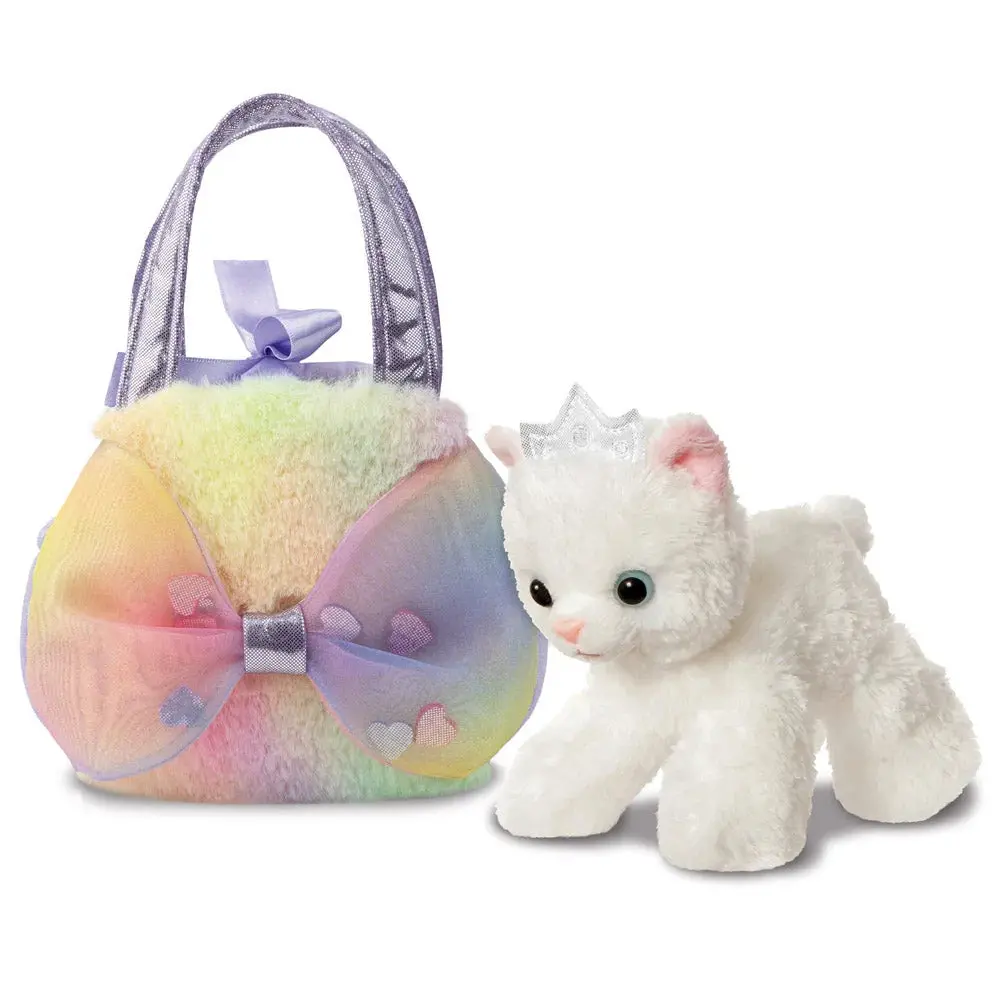 Fancy Pal Big Bow Princess Kitty Soft Toy 1