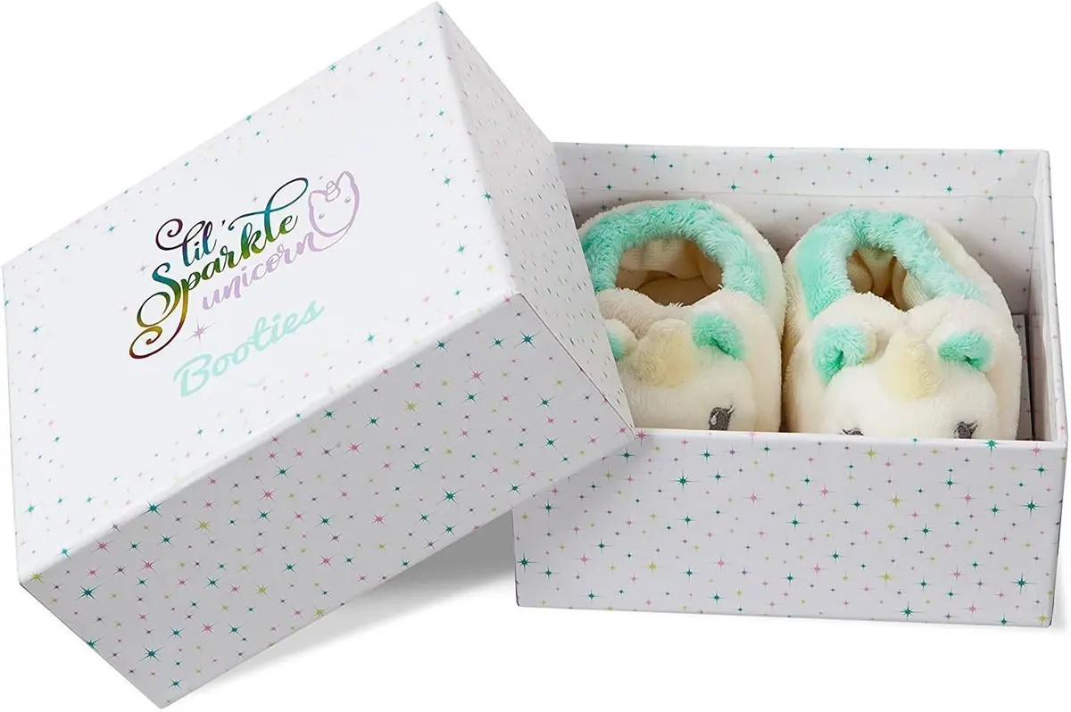 Aurora Lil` Sparkle Unicorn Booties 1