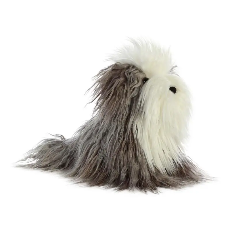 Aurora Luxe Boutique Finley Sheep Dog Plush 25Cm 1