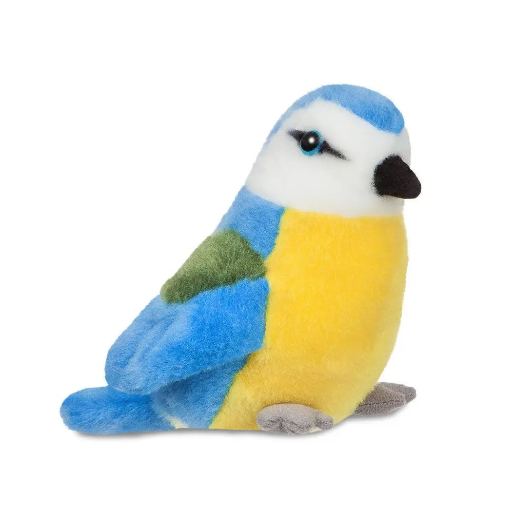 Aurora Mini Flopsie Blue Tit 8-Inch Plush 1