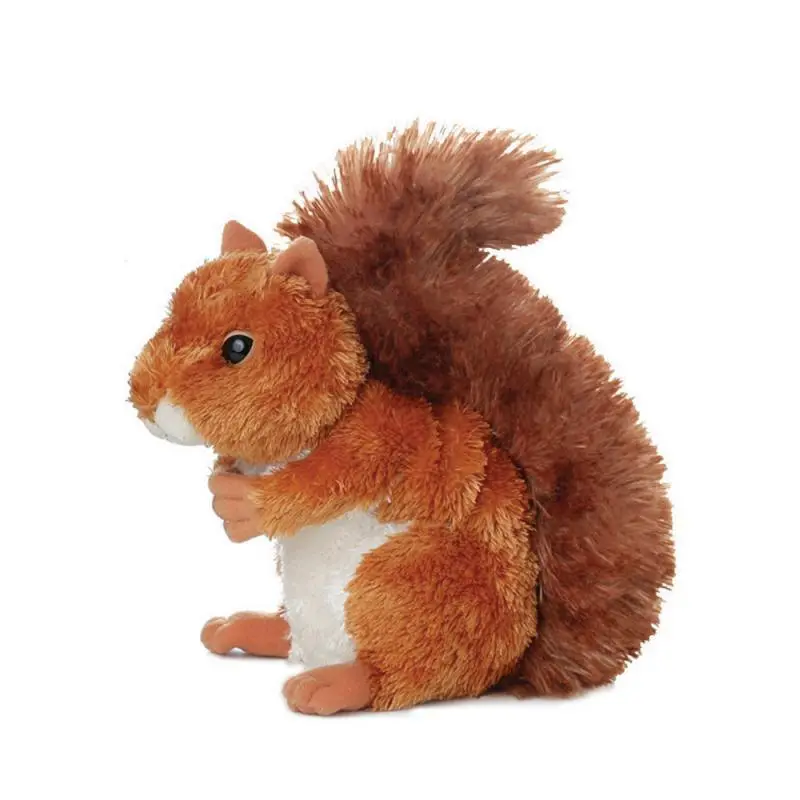 Aurora Mini Flopsie Nutsie Squirrel 16Cm Soft Toy 1