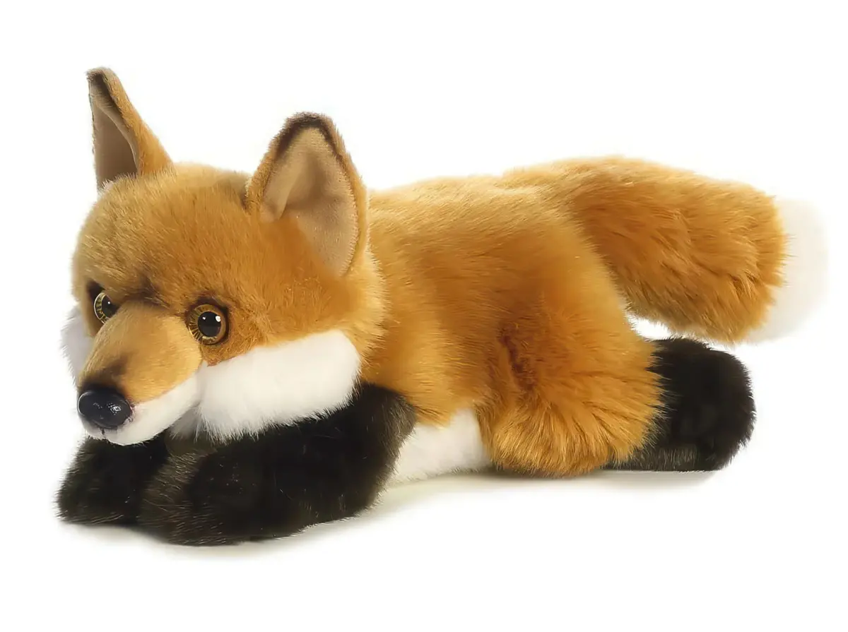 Aurora Miyoni Fox Lying 11-Inch Soft Toy 1