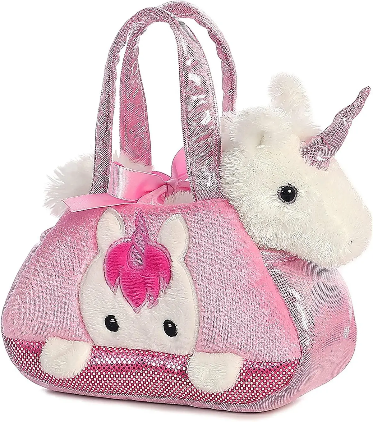 Aurora Pee-A-Boo Unicorn Soft Handbag 1