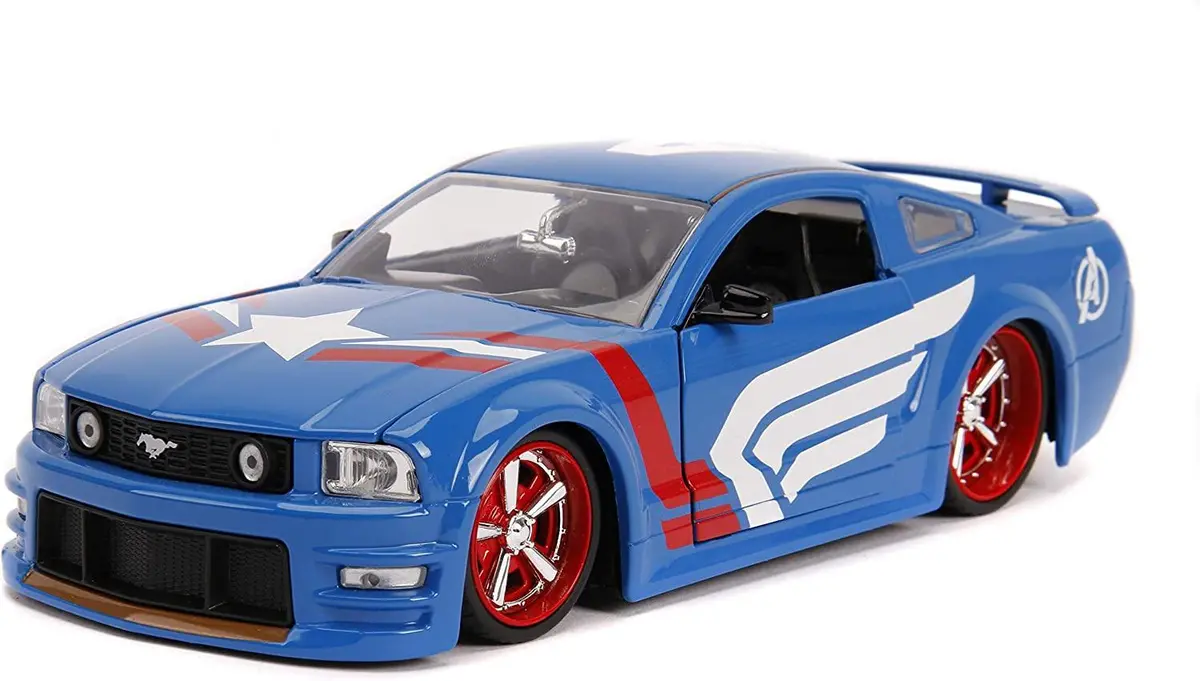 Avengers Captain America With Car 1