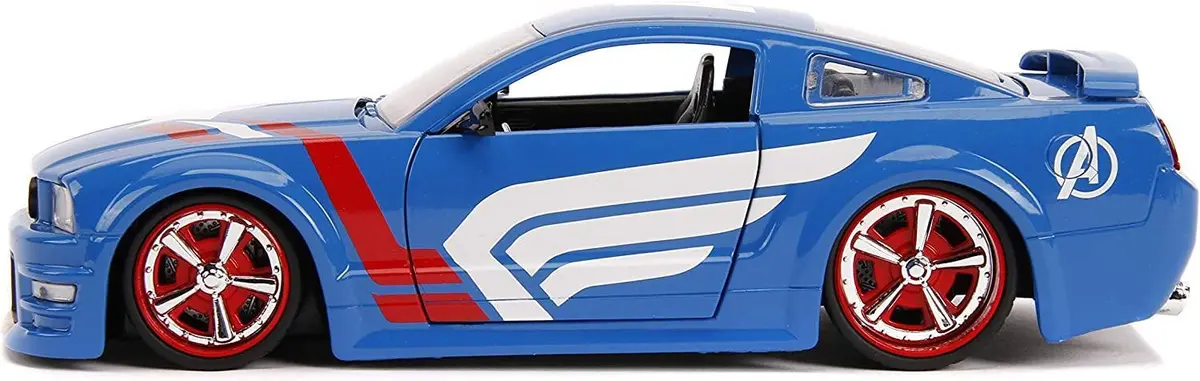Avengers Captain America With Car 2
