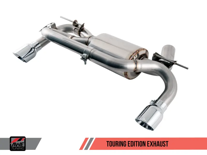 Awe Tuning Bmw F3X 335I/435I Touring Edition Axle-Back Exhaust - Chrome Silver Tips (102Mm) 1