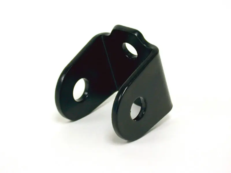 Ridetech Bolt-On Panhard Bar Frame Bracket — Black Powder-Coated Steel 1