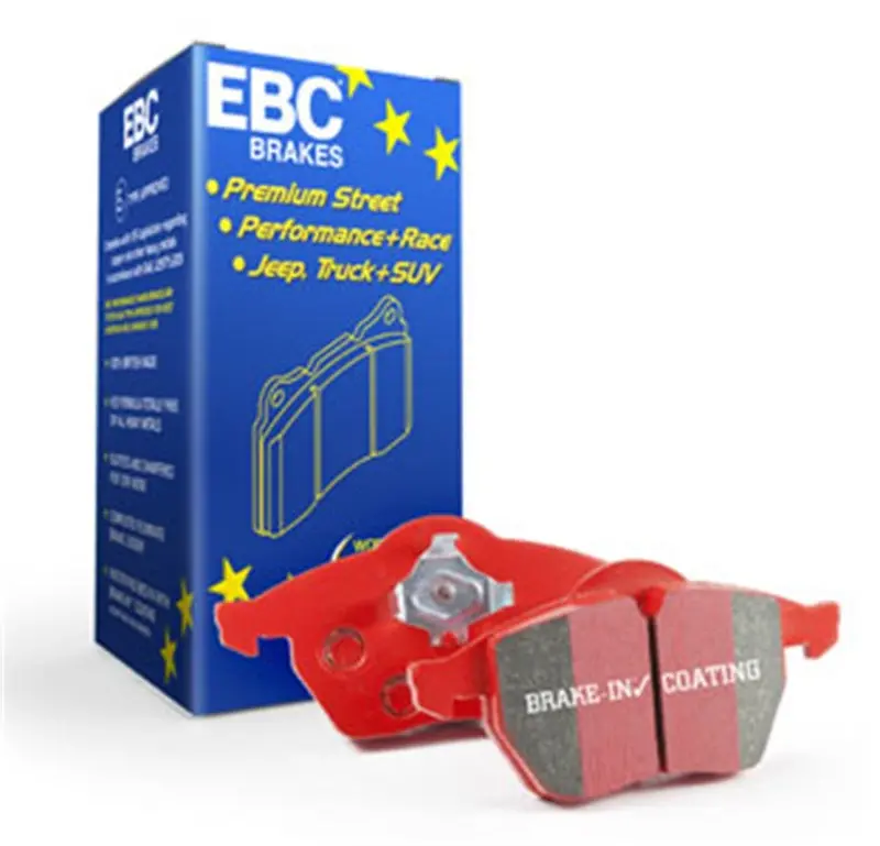 Ebc Redstuff Rear Brake Pads – For 2011+ Fiat 500 1.4L (Ate Caliper Fitment) 1