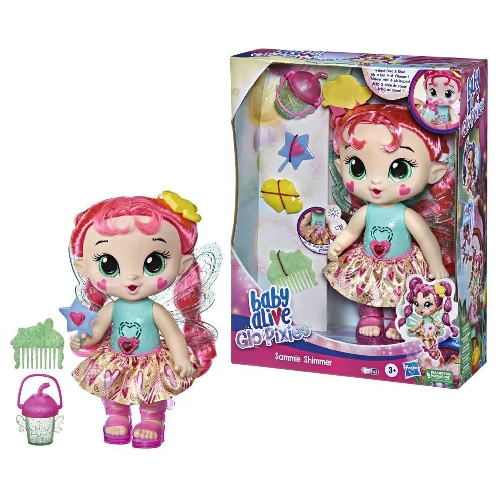 Baby Alive Glo Pixies Sammie Shimmer Interactive Doll 1