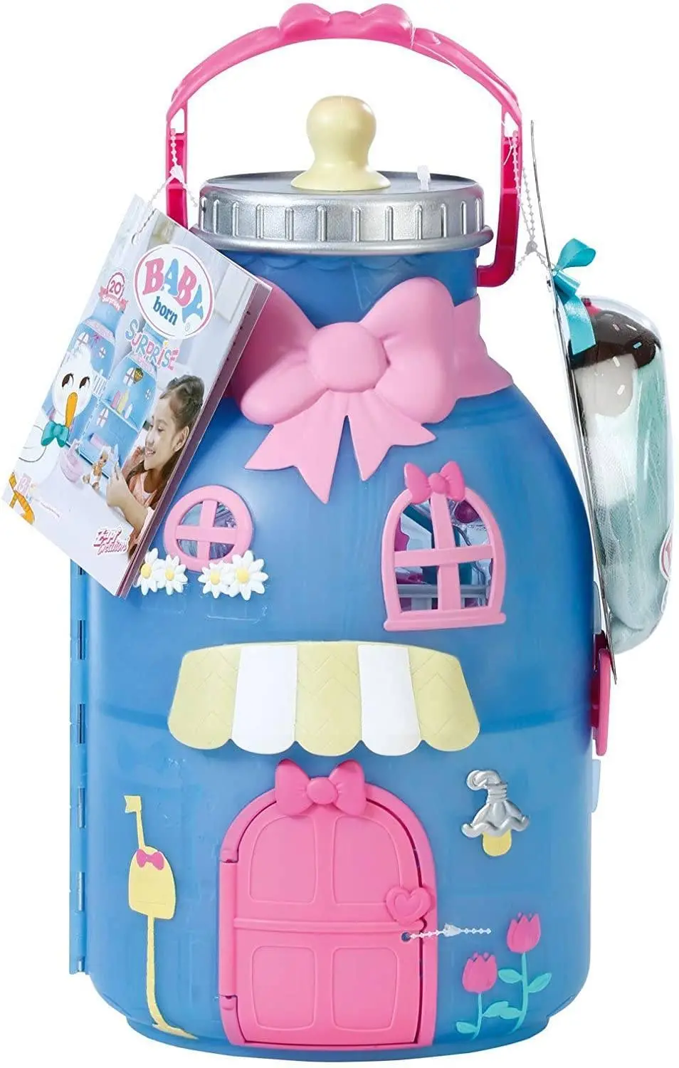 Baby Born Surprise Bottle House With 20 Surprises 1