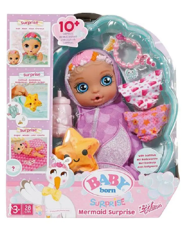 Baby Born Surprise Mermaid Surprise 28Cm 1