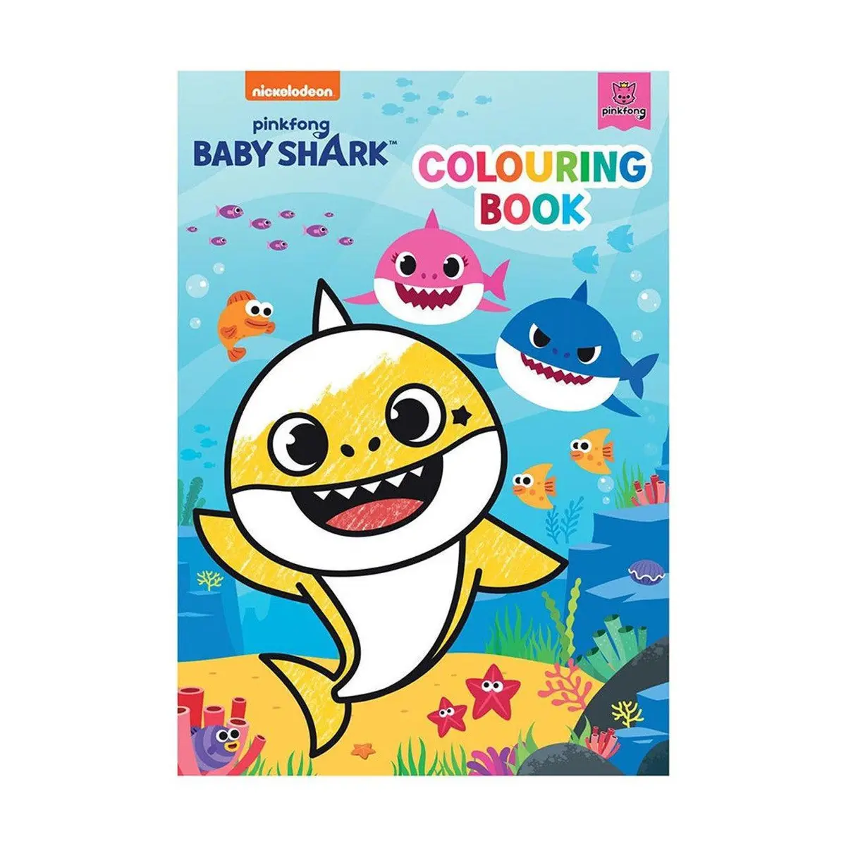 Baby Shark Colouring Book 1