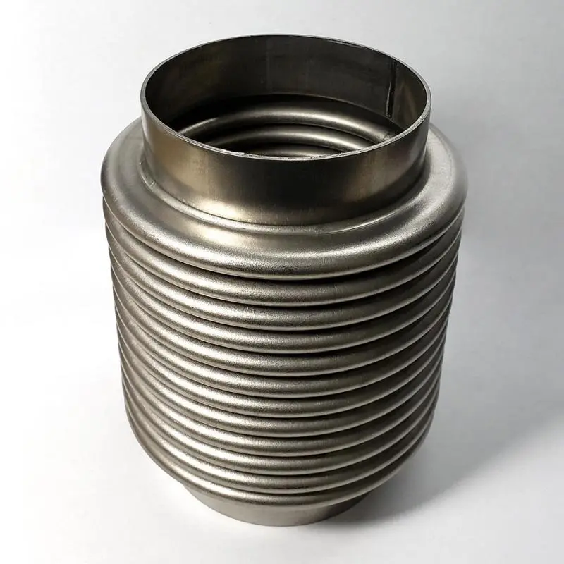 Ticon Industries 4-Inch Titanium Flex Bellows – High-Temp Exhaust Component 1