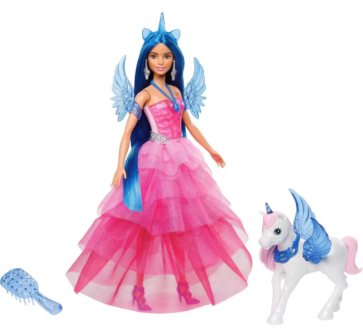 Barbie A Touch Of Magic Fashion Doll With Winged Unicorn 1