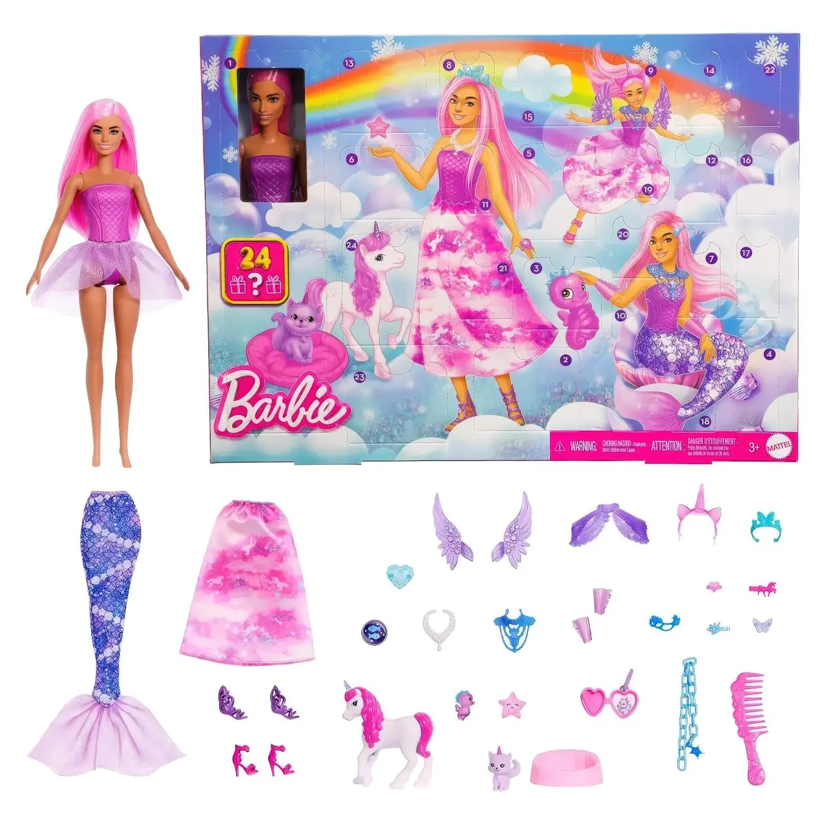 Barbie Advent Calendar With Doll 1