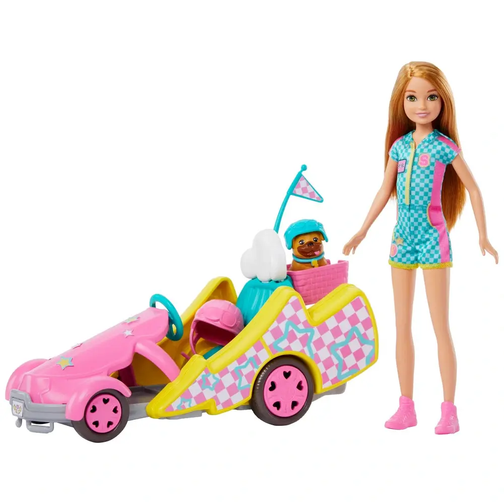 Barbie And Stacie To The Rescue Go Kart Set 1