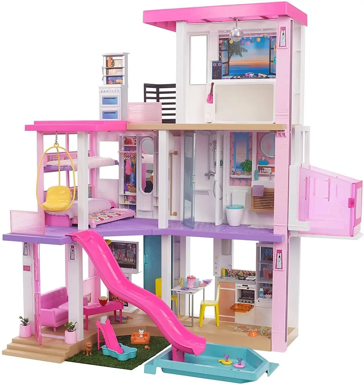 Barbie Dreamhouse 3-Story Dollhouse Playset 1