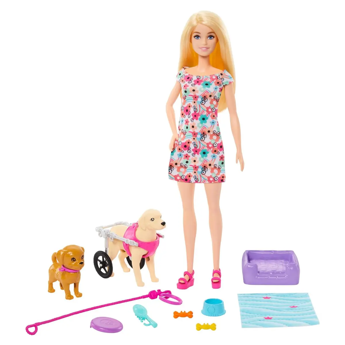 Barbie Walk And Wheel Pet Playset 1