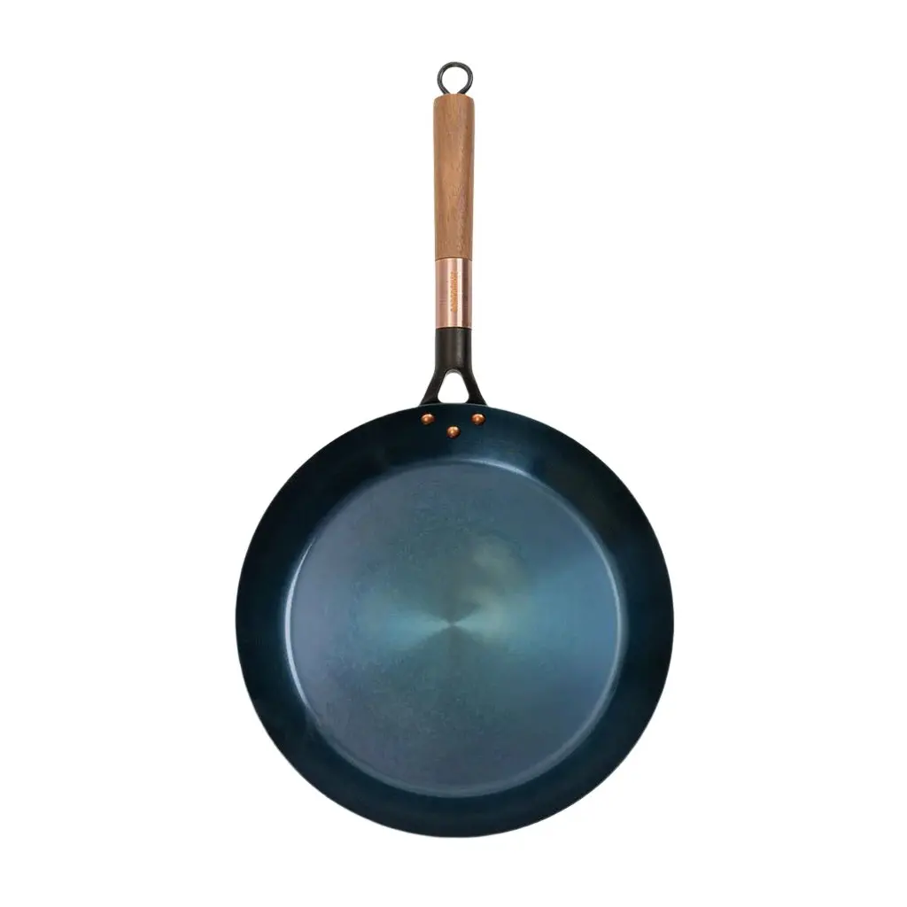 Blue Carbon Steel Skillet 1