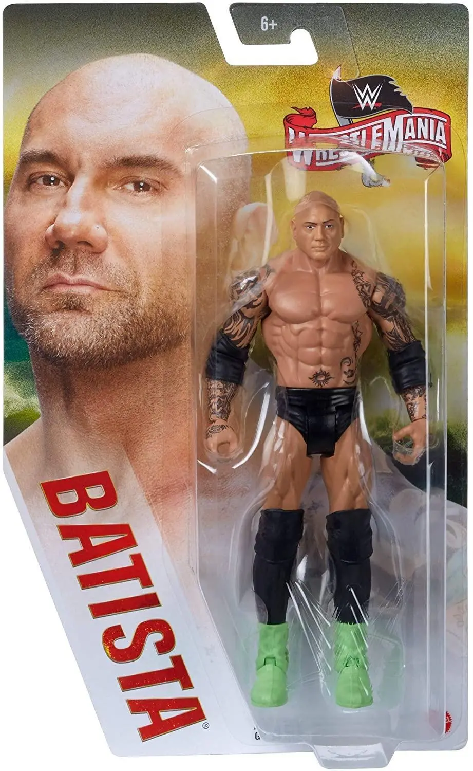 Batista Wrestlemania 36 Mattel Action Figure 1