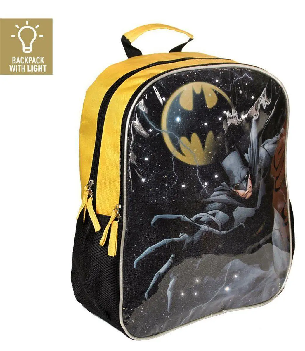 Batman Backpack 41Cm With Led Lights 1