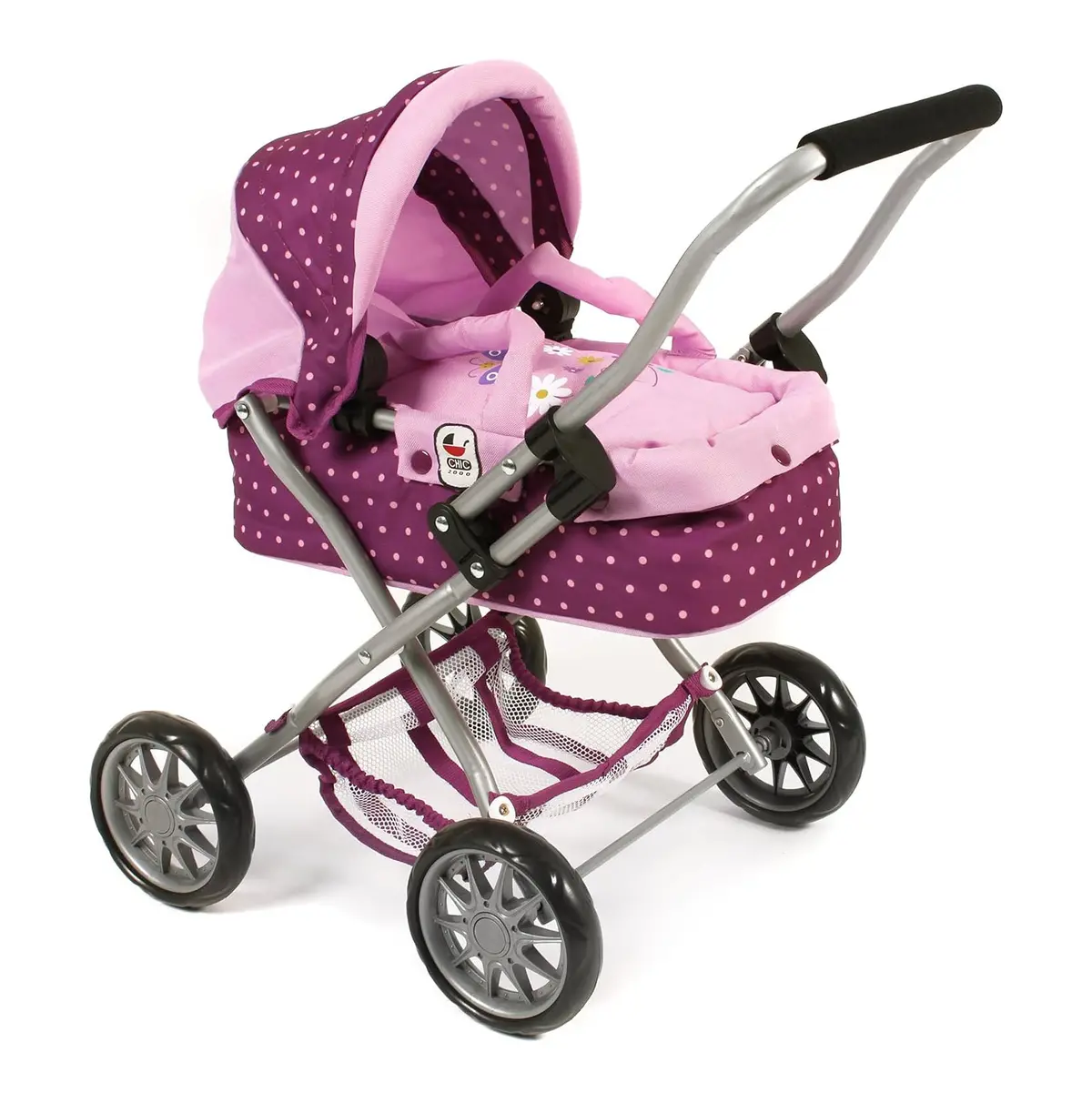 Bayer Chic 2000 Smarty Cuddly Doll Pram 1