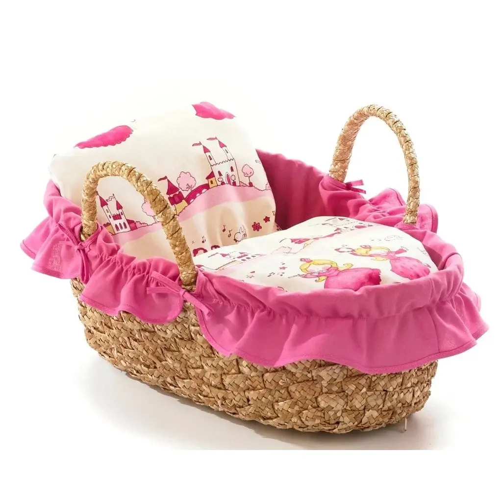 Bayer Chic Wicker Doll Carrier Basket 45Cm 1