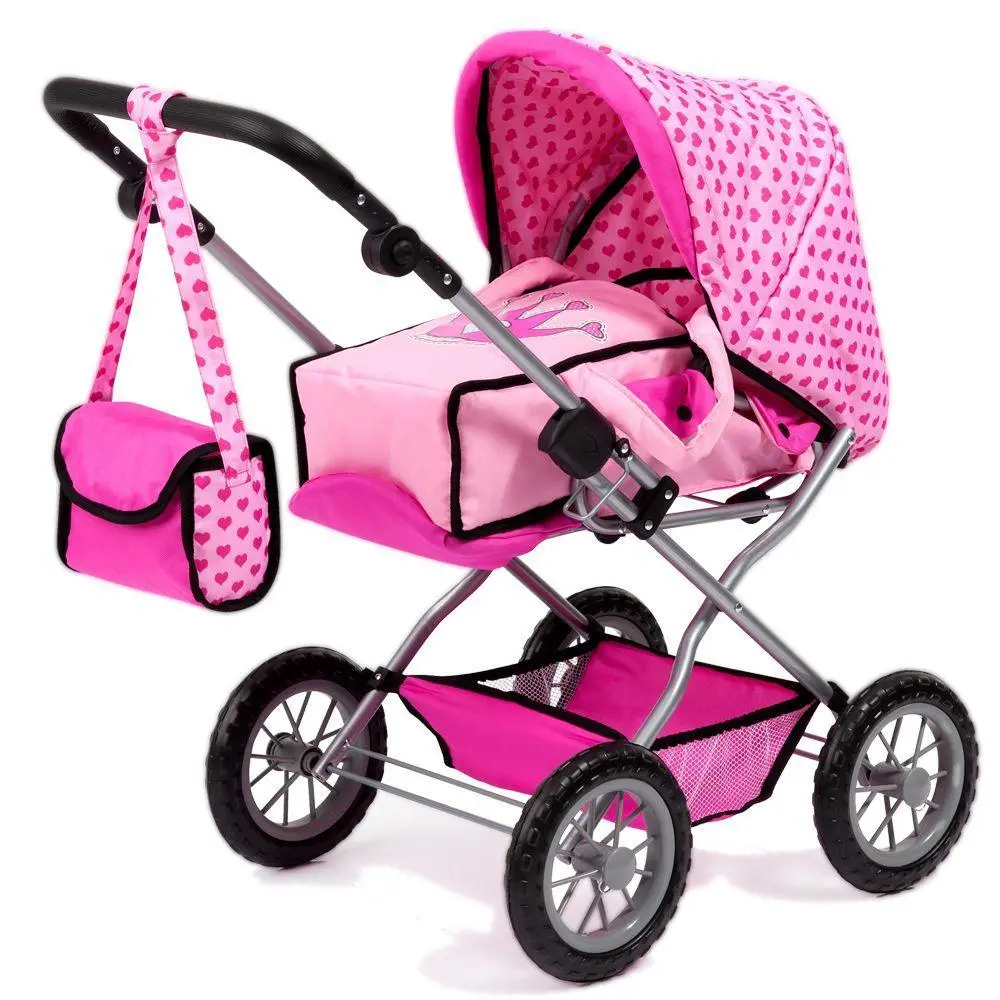 Bayer Design Doll's Pram Style With Attachable Doll Tub 1