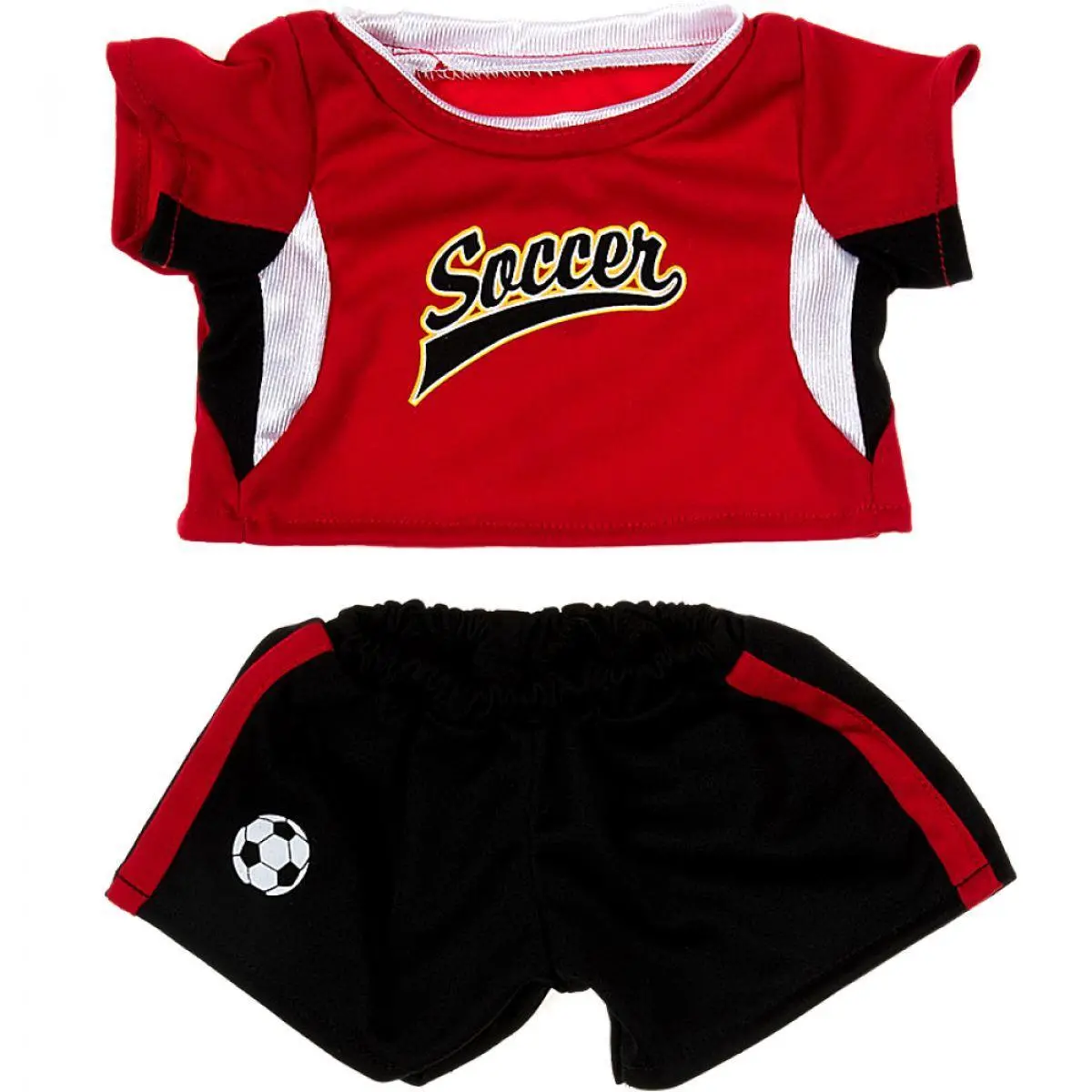 Be My Bear 20098 Red Football Kit Outfit For Doll 40Cm 1