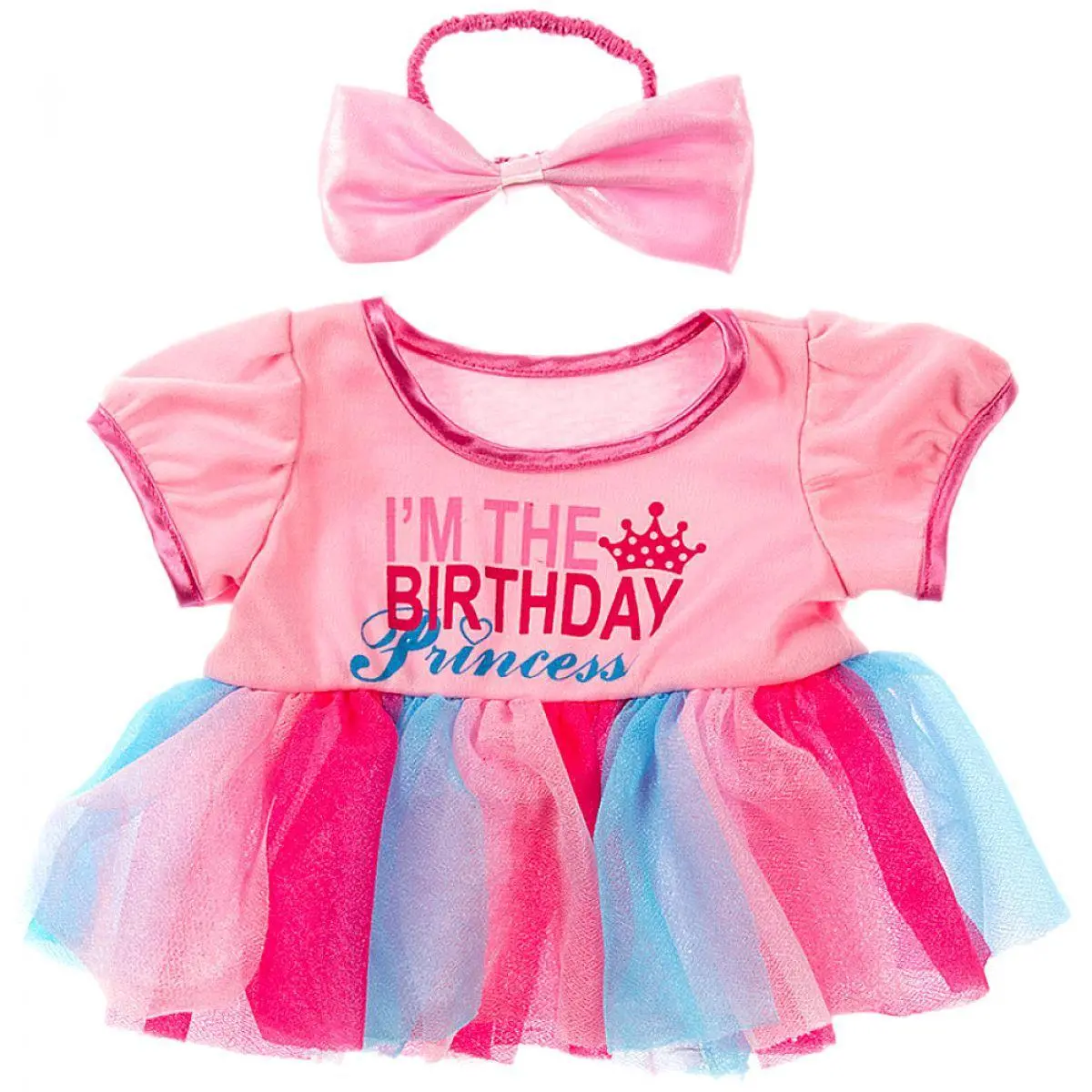 Be My Bear 20184 Birthday Princess & Bow Outfit For Doll 40Cm 1