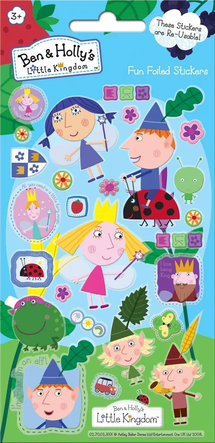 Ben & Hollys Little Kingdom Foil Stickers 1