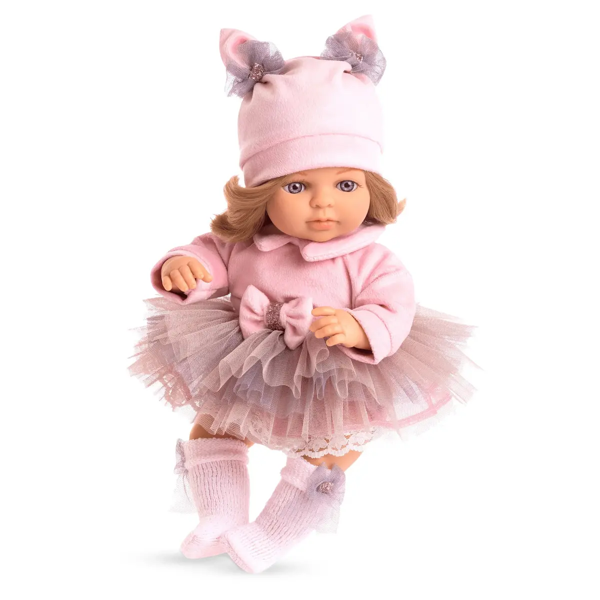 Berjuan 1073 Laura Doll Pink 40Cm 1