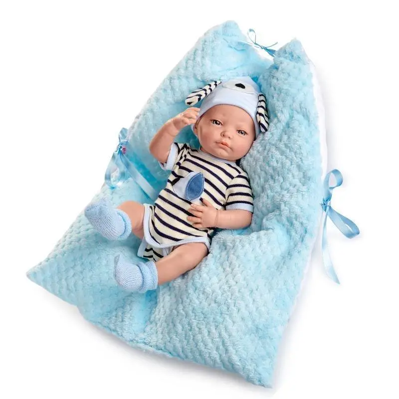 Berjuan 8100 Boutique Dolls Newborn Special Doll 45Cm - Blue 1