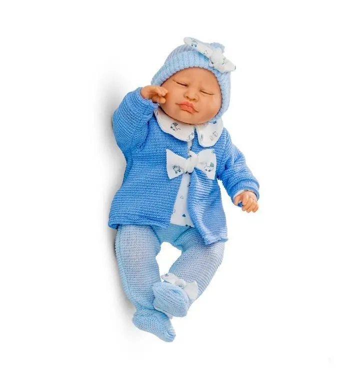 Berjuan Doll 0901 Baby Dormilon 40Cm Blue Dolls 1