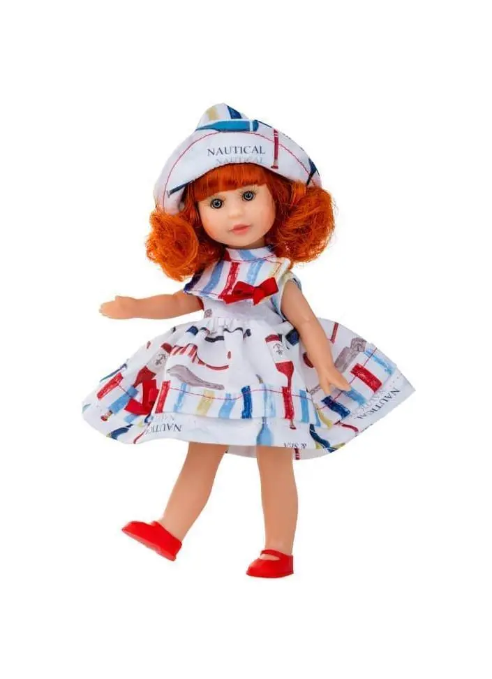 Berjuan Doll 1014 Irene Redhead Wardrobe & Dress 22Cm Pink Dolls 1